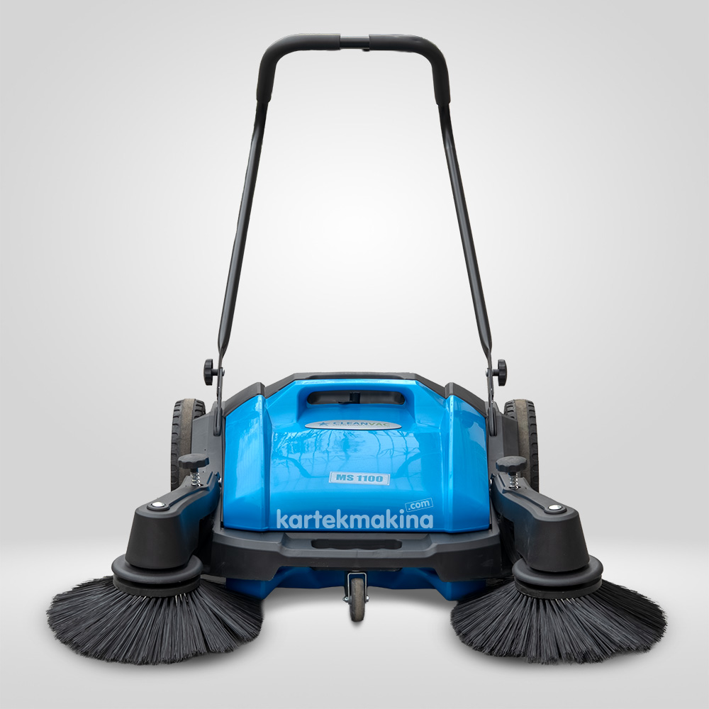 Cleanvac MS 1100 Manuel Mekanik Süpürme Makinesi 