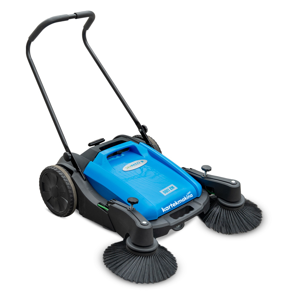 Cleanvac MS 1100 Manuel Mekanik Süpürme Makinesi 