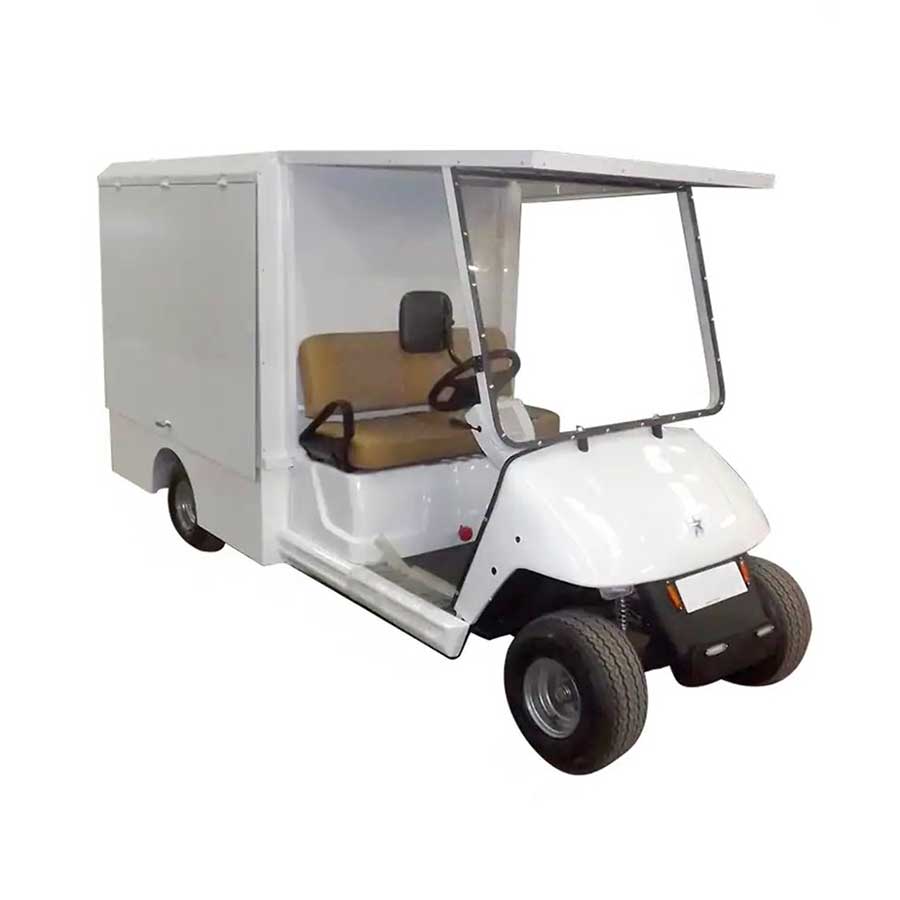 Cleanvac B40-2KK Затворена количка за голф за 2 лица со акумулатор