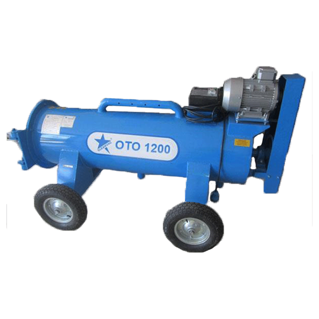 Tekerlekli Halı Yolluk Sıkma Makinesi Cleanvac OTO 1200