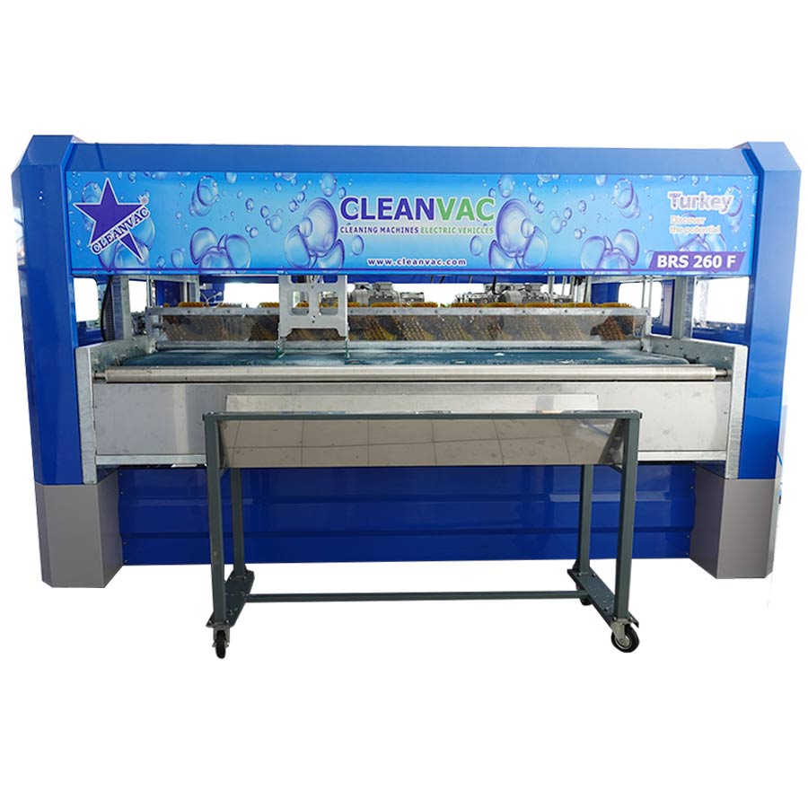 10 Fırçalı Otomatik Halı Yıkama Makinesi Cleanvac BRS 260 F