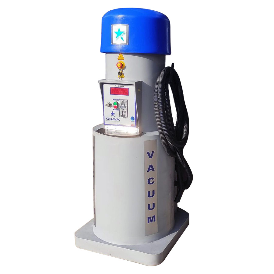 Jetonlu Oto Süpürme Makinesi Cleanvac WD 602 SS