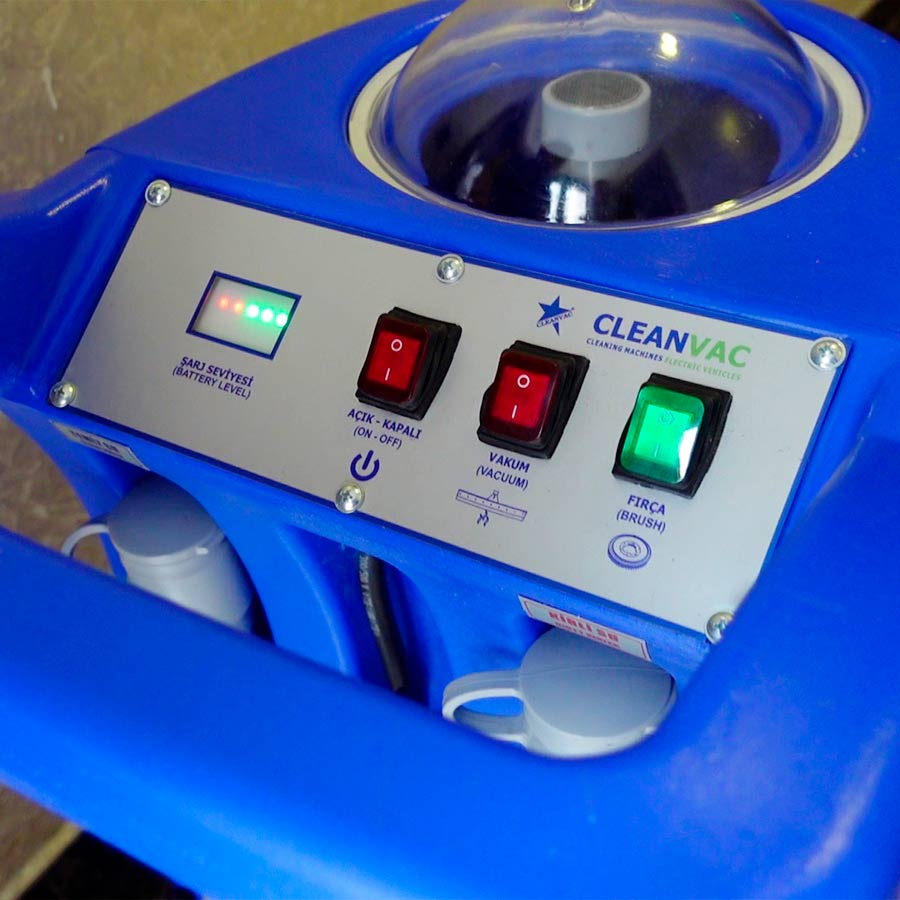 Akülü Yer Yıkama Makinesi Cleanvac B 3501