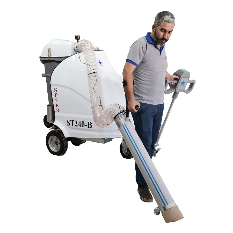 Akülü Fil Tipi Çöp Toplama Aracı Cleanvac ST240 B