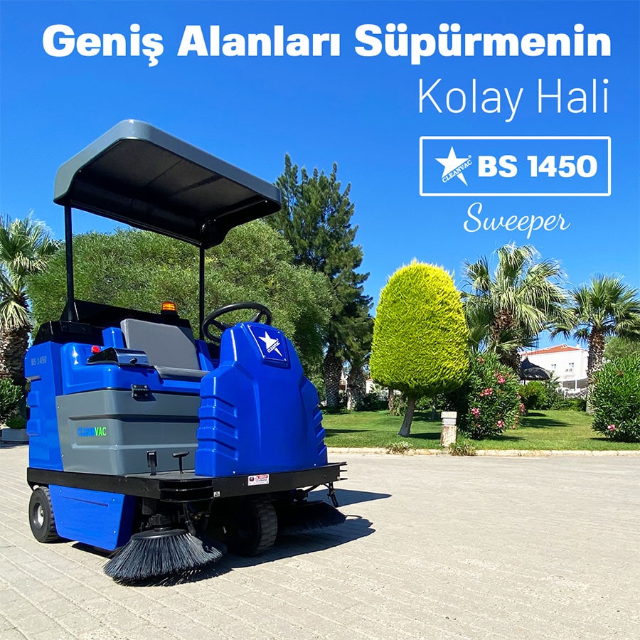 150 Liter Diesel Street Sweeper Cleanvac DS-1450