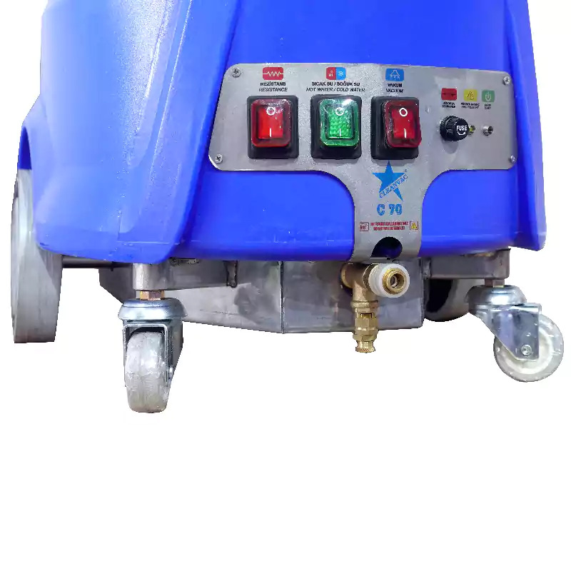 Hot Water Industrial Type Car Detailing Machine Cleanvac C-70 