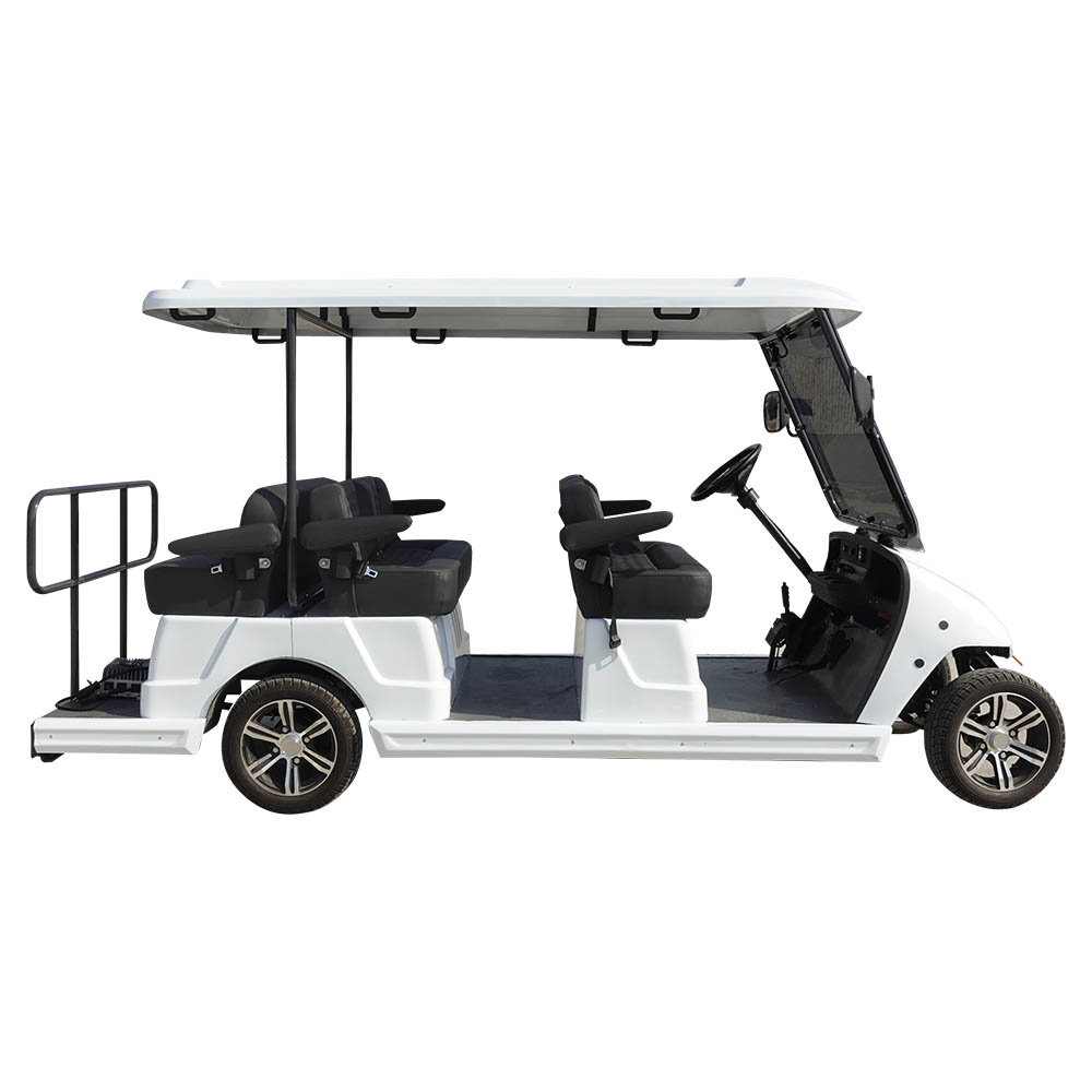 CLEANVAC B40-6 BATTERY POWERED 6 SEATED GOLF CART