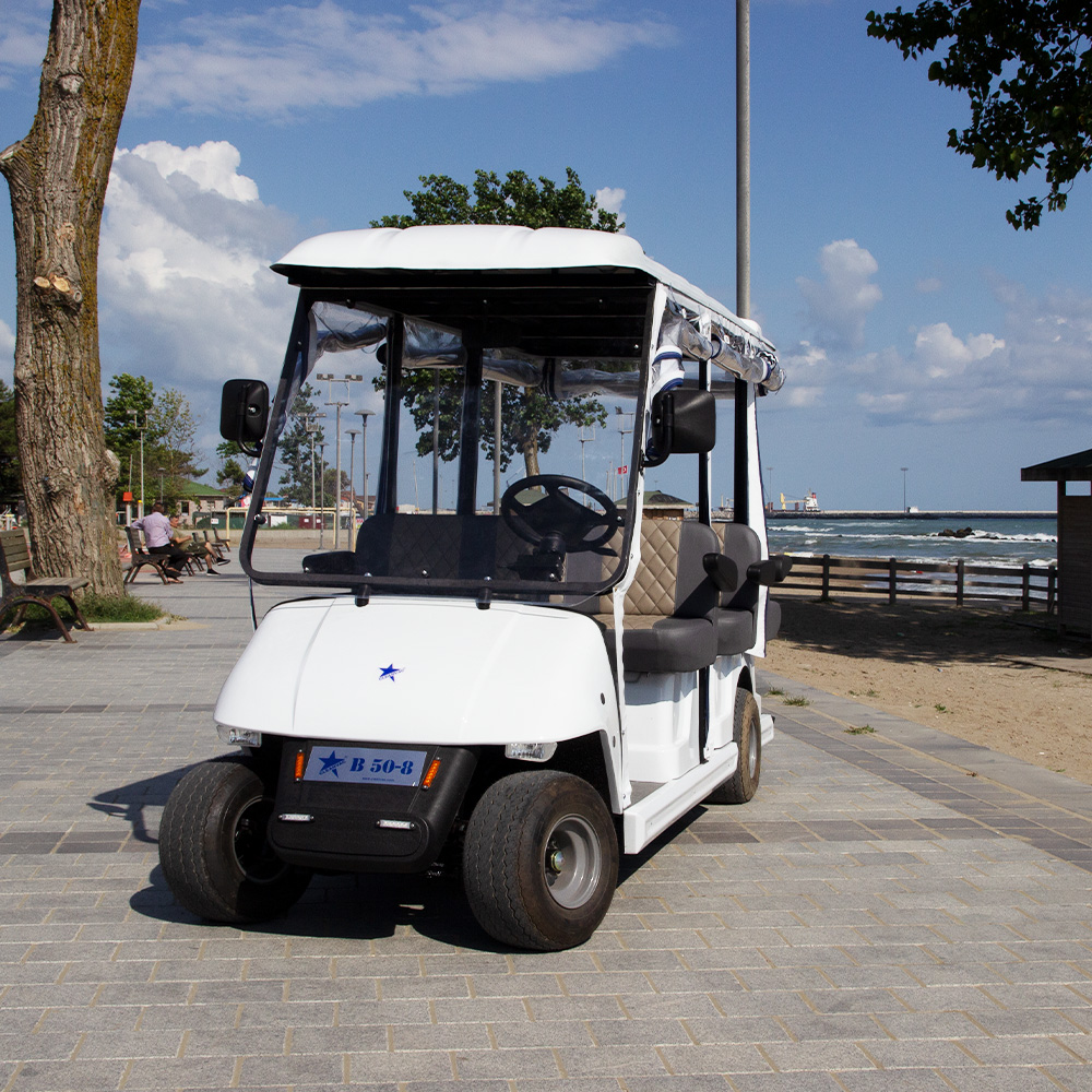 Cleanvac B50-8 Battery Powered 8 Seated Golf Car