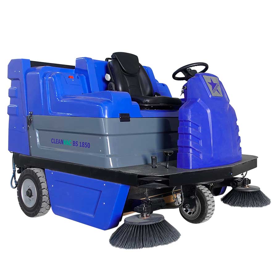 Cleanvac Akülü Geniş Alan Süpürme Aracı (Damperli̇ Boşaltma) BS 1850 D