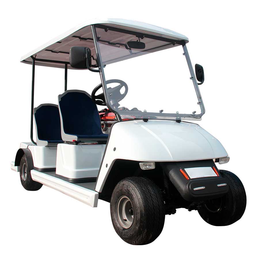 CLEANVAC B40-2A BATTERY POWERED AMBULANCE TYPE GOLF CART