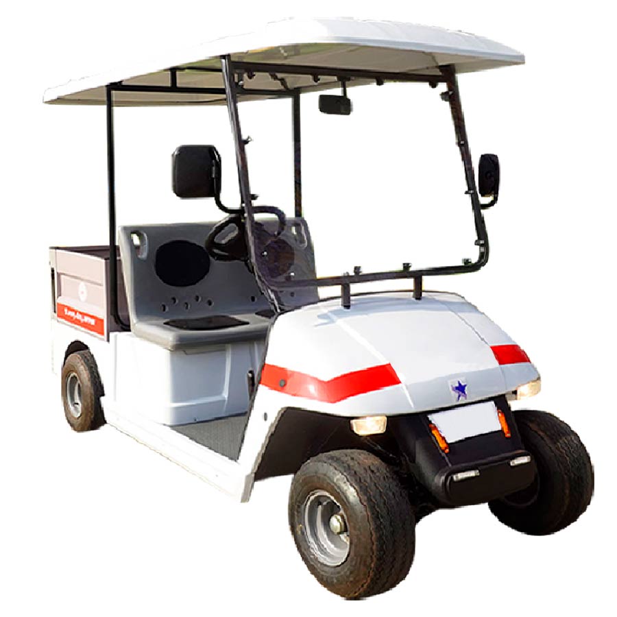 Cleanvac B40-2K Battery Powered Cased Golf Cart 2 Seated