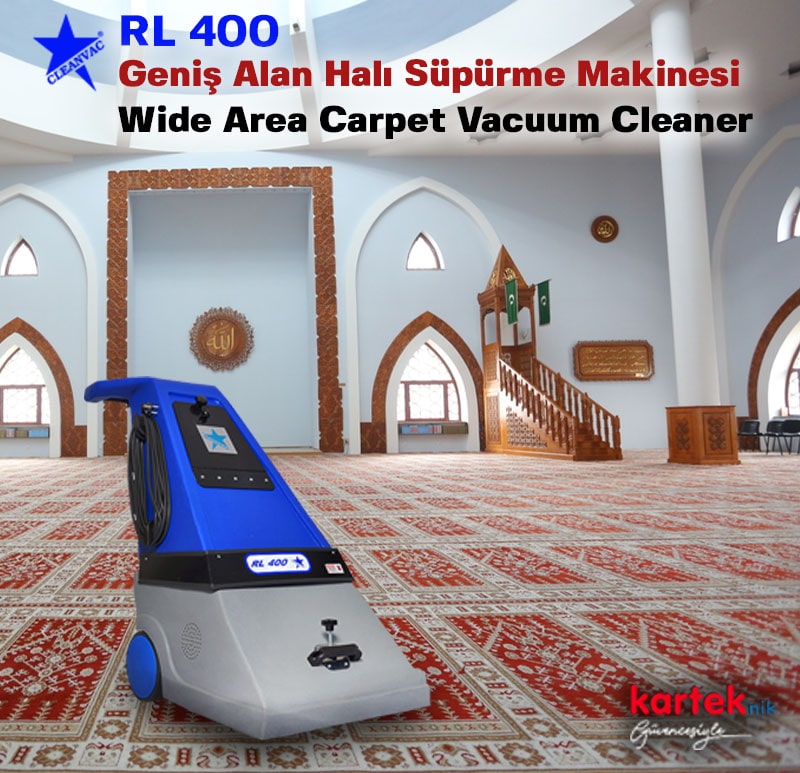 Vakumlu Cami Süpürgesi Cleanvac RL-600