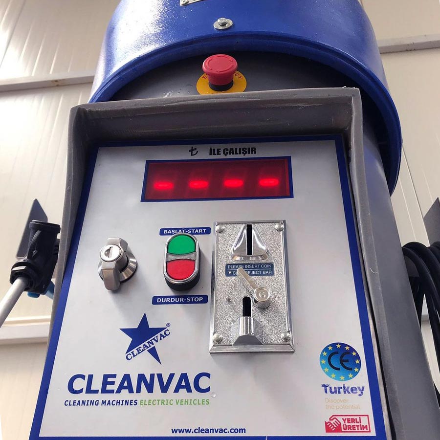 Coin Operated Car Washing Machine Cleanvac HP-250