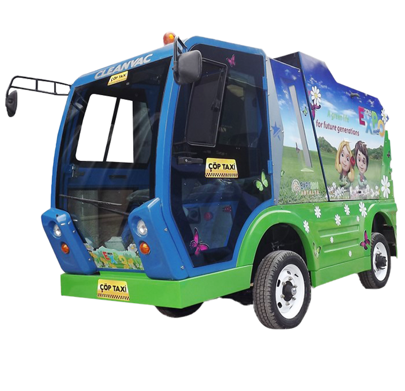  Elektrikli Damperli Çöp Toplama Aracı CLEANVAC CT 750