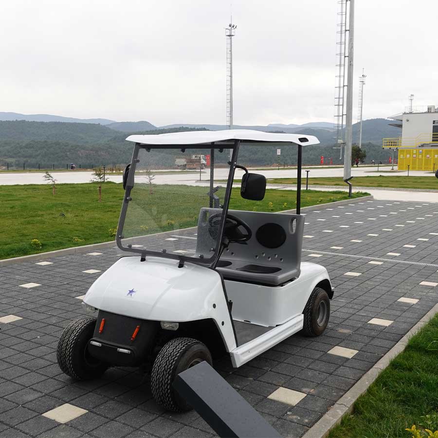 Cleanvac B40-2 Battery Powered 2 Seated Golf Cart