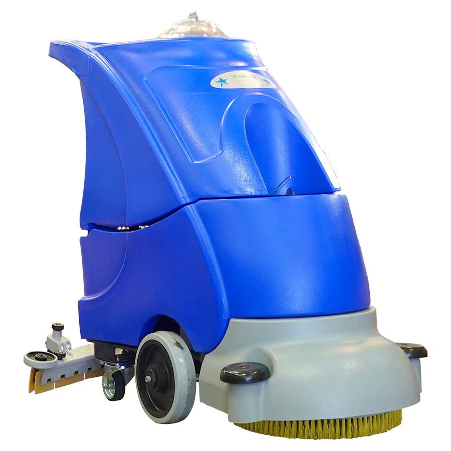 CLEANVAC BYM 3501 آلة غسيل الارضيات تعمل بالبطارية