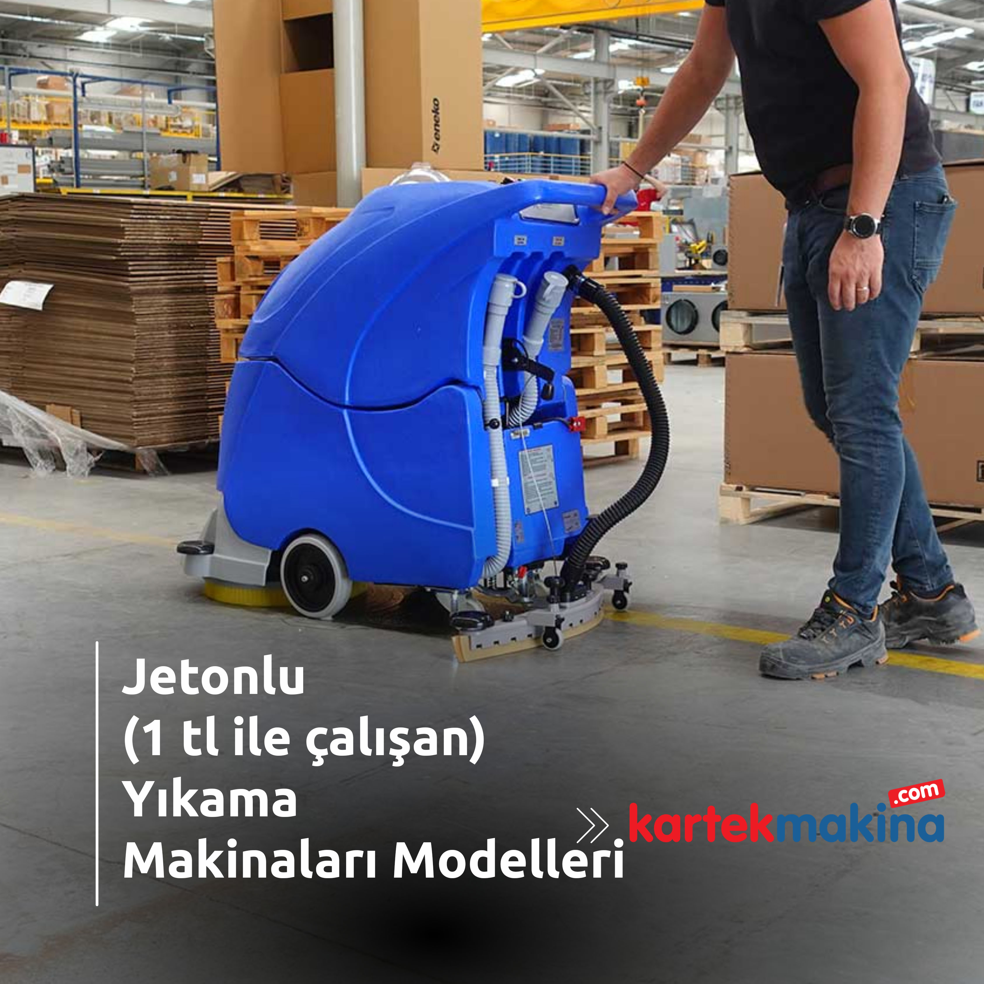 Jetonlu (1 tl ile çalışan) Yıkama Makinaları Modelleri